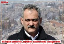 Milli Eğitim Bakanı Özer, depremden etkilenen Hatay ve Adıyaman’da ara tatilden itibaren tüm okulların açılacağını duyurdu
