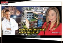 PALMİYE HASTANESİNDE GÖREV DEĞİŞİKLİĞİ
