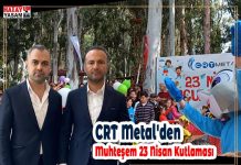 CRT Metal’den Muhteşem 23 Nisan Kutlaması