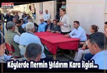 Köylerde Nermin Yıldırım Kara ilgisi…
