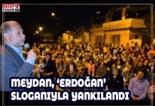 MEYDAN, ‘ERDOĞAN’ SLOGANIYLA YANKILANDI