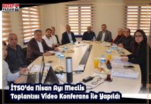İTSO’da Nisan Ayı Meclis Toplantısı Video Konferans ile Yapıldı
