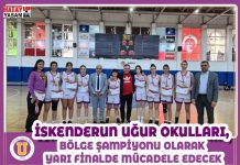 İSKENDERUN UĞUR OKULLARI, BÖLGE ŞAMPİYONU OLARAK YARI FİNALDE MÜCADELE EDECEK