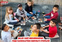 BELEN GAZİ ABDURRAHMAN PAŞA İLKOKULU’NDA KAHVALTI ETKİNLİĞİ