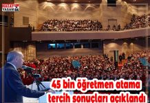 45 bin öğretmen atama tercih sonuçları açıklandı