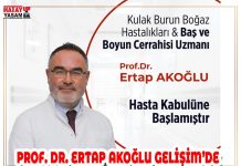PROF. DR. ERTAP AKOĞLU GELİŞİM’DE
