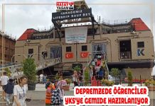 DEPREMZEDE ÖĞRENCİLER YKS’YE GEMIDE HAZIRLANIYOR