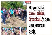 Haymaseki Cemil Güler Ortaokulu’ndan uluslararası proje