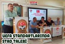 UEFA STANDARTLARINDA STAD TALEBİ