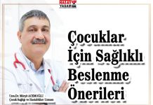 Çocuklar İçin Sağlıklı Beslenme Önerileri