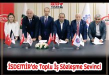 İSDEMİR’de Toplu İş Sözleşme Sevinci