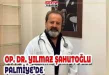 OP. DR. YILMAZ ŞAHUTOĞLU PALMİYE’DE