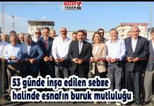 53 günde inşa edilen sebze halinde esnafın buruk mutluluğu