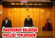 İSKENDERUN BELEDİYE MECLİSİ TOPLANIYOR