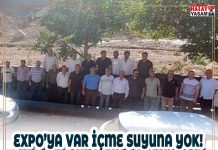 EXPO’YA VAR İÇME SUYUNA YOK!