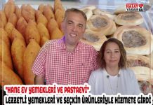 “HANE EV YEMEKLERİ VE PASTAEVİ” LEZZETLİ YEMEKLERİ VE SEÇKİN ÜRÜNLERİYLE HİZMETE GİRDİ