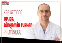 KBB UZMANI OP. DR. BÜNYAMİN TURHAN PALMİYE’DE