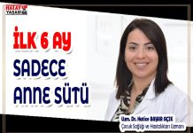 İLK 6 AY SADECE ANNE SÜTÜ