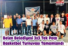 Belen Belediyesi 3×3 Tek Pota Basketbol Turnuvası Tamamlandı