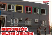 DEPREMDE HASAR GÖREN OKULLAR HBB İLE YENİLENİYOR