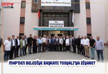 MHP’DEN BELEDİYE BAŞKANI TOSYALI’YA ZİYARET