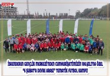 İSKENDERUN GENÇLİK MERKEZİ’NDEN CUMHURİYETİMİZİN 100.YILI’NA ÖZEL “6 ŞUBAT’A DEVRE ARASI’’ TEMATİK FUTBOL KAMPI!