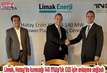 Limak, Hatay’da kuracağı 140 MWp’lık GES için anlaşma sağladı