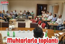 Muhtarlarla toplantı