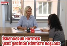 İSKENDERUN HATMEK YENİ YERİNDE HİZMETE BAŞLADI