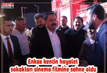 Enkaz kentin hayalet sokakları sinema filmine sahne oldu