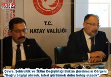 Çevre, Şehircilik ve İklim Değişikliği Bakan Yardımcısı Gürgen: “Doğru bilgiyi alırsak, işleri yürütmek daha kolay olacak”