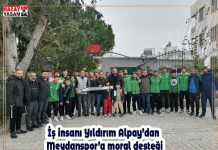 İş insanı Yıldırım Alpay’dan Meydanspor’a moral desteği
