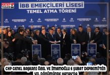 CHP GENEL BAŞKANI ÖZEL VE İMAMOĞLU 6 ŞUBAT DEPREMİ’NİN YIL DÖNÜMÜNDE HATAY’DA