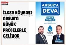 İLKER KÖYBAŞI ARSUZ’A BÜYÜK PROJELERLE GELİYOR