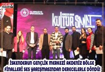 İSKENDERUN GENÇLİK MERKEZİ AKDENİZ BÖLGE FİNALLERİ SES YARIŞMASINDAN DERECELERLE DÖNDÜ!