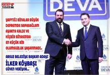 YAPTIĞI BİNALAR BÜYÜK DEPREMDE SAPASAĞLAM AYAKTA KALDI VE HİÇBİR BİNASINDA EN KÜÇÜK BİR OLUMSUZLUK YAŞANMADI..