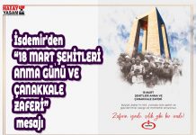 İsdemir’den “18 MART ŞEHİTLERİ ANMA GÜNÜ VE ÇANAKKALE ZAFERİ” mesajı