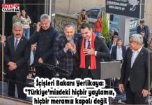 İçişleri Bakanı Yerlikaya: “Türkiye’mizdeki hiçbir yaylamız, hiçbir meramız kapalı değil