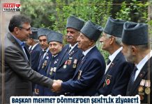 BAŞKAN MEHMET DÖNMEZ’DEN ŞEHİTLİK ZİYARETİ