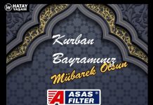 ASAŞ Filtre’den Kurban Bayramı Kutlama Mesajı