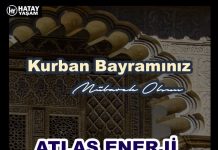 Atlas Enerji’den Kurban Bayramı Kutlama Mesajı