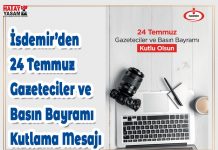 İsdemir’den 24 Temmuz Gazeteciler ve Basın Bayramı Kutlama Mesajı