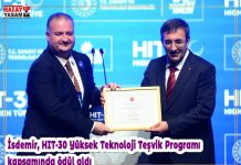 İsdemir, HIT-30 Yüksek Teknoloji Teşvik Programı kapsamında ödül aldı