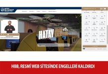HBB, RESMÎ WEB SİTESİNDE ENGELLERİ KALDIRDI