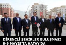 DİRENÇLİ ŞEHİRLER BULUŞMASI 8-9 MAYIS’TA HATAY’DA