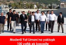 Madenli Yat Limanı’na yaklaşık 100 yatlık ek kapasite