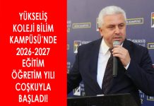 YÜKSELİŞ KOLEJİ BİLİM KAMPÜSÜ’NDE 2026-2027 EĞİTİM ÖĞRETİM YILI COŞKUYLA BAŞLADI!