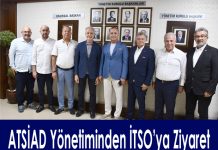 ATSİAD Yönetiminden İTSO’ya Ziyaret