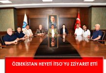 ÖZBEKİSTAN HEYETİ İTSO’YU ZZİYARET ETTİ