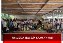 ARSUZ’DA TEMİZLİK KAMPANYASI